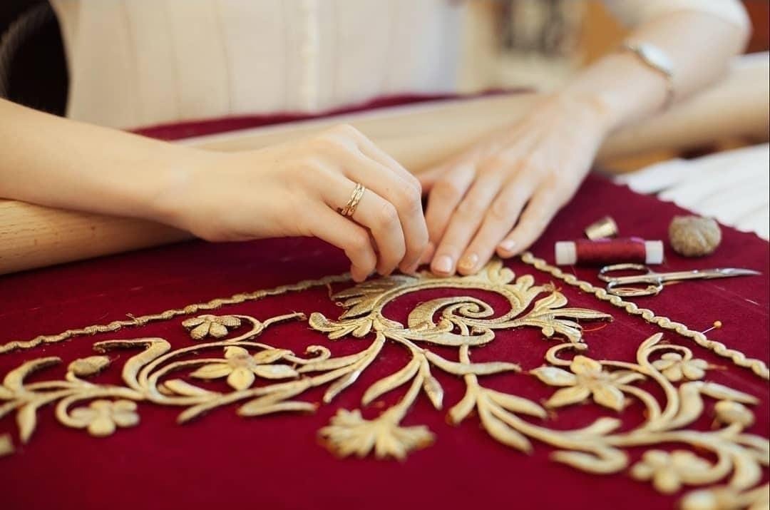 В Торжке открылось Новое Золотошвейное производство Фото: «Никифоровская золотошвейная мануфактура»