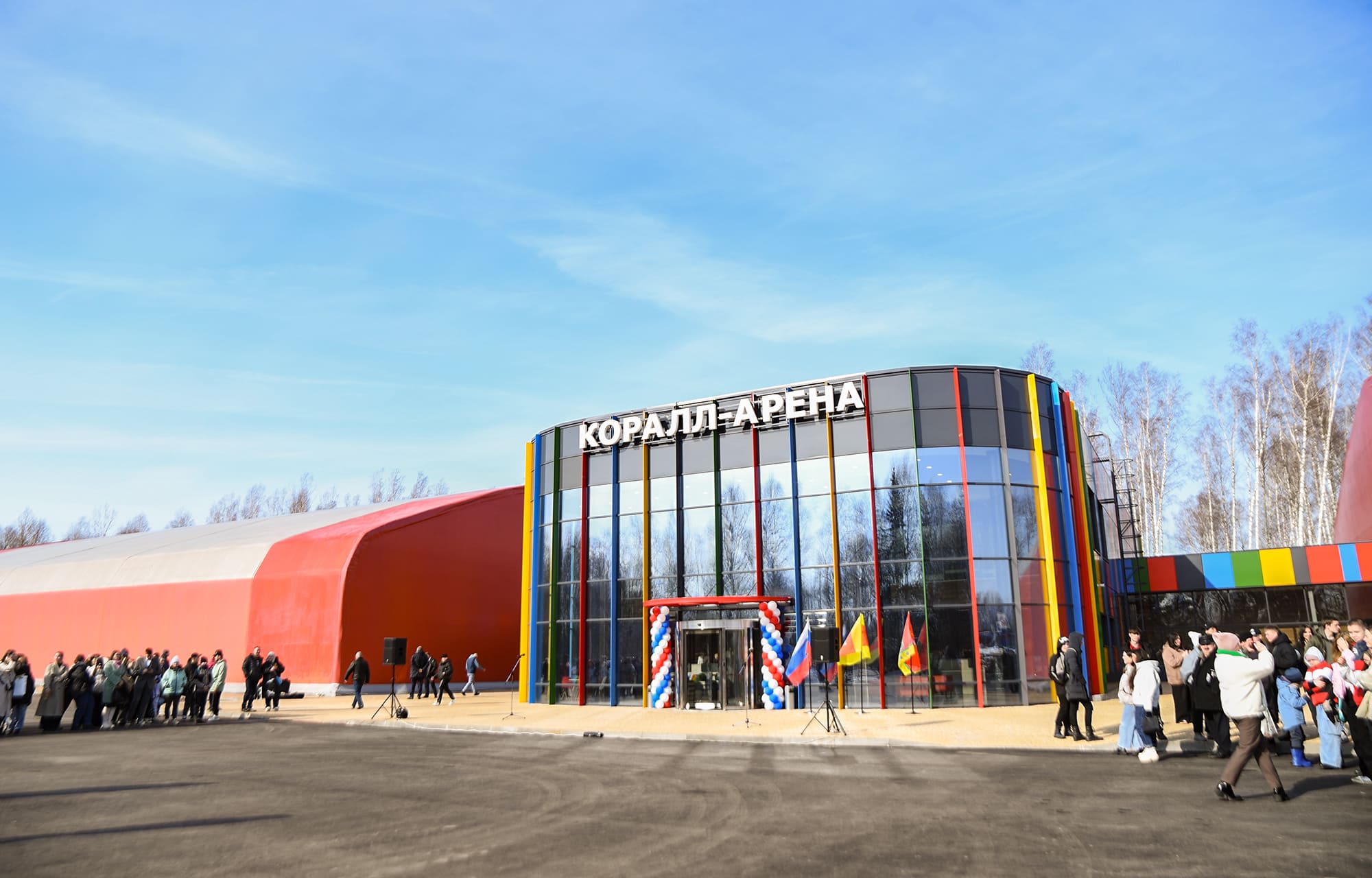 В Бежецке открылся спортивный комплекс «Коралл-Арена»