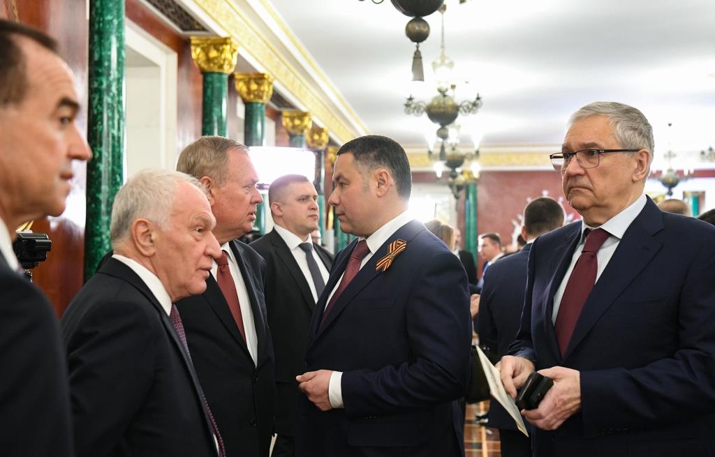 Игорь Руденя принял участие в церемонии инаугурации Президента России Владимира Путина