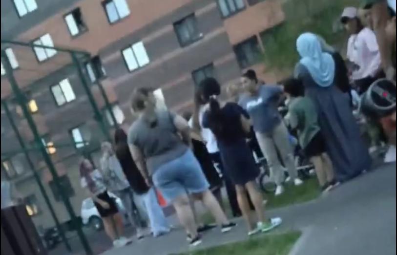 В Твери женщина устроила драку с девочкой-подростком на детской площадке
