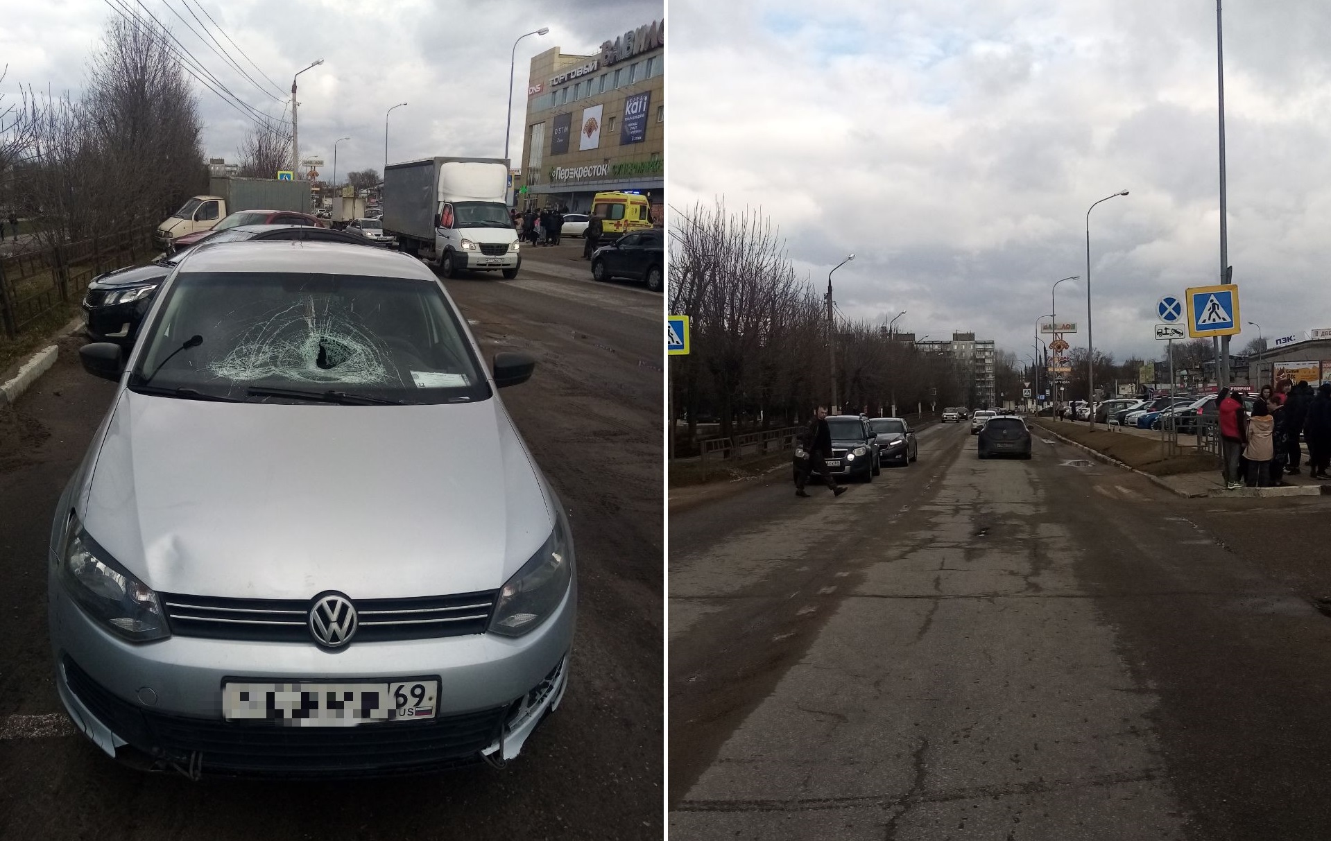 В Твери на бульваре Цанова сбили двух подростков | 16.04.2022 | Тверь -  БезФормата