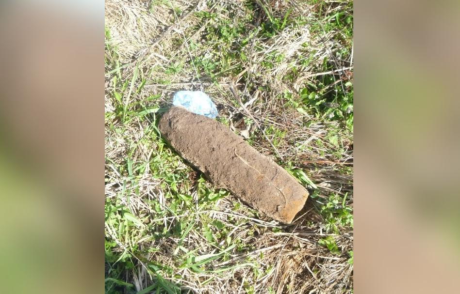 Под Тверью нашли 122-миллиметровый артиллерийский снаряд