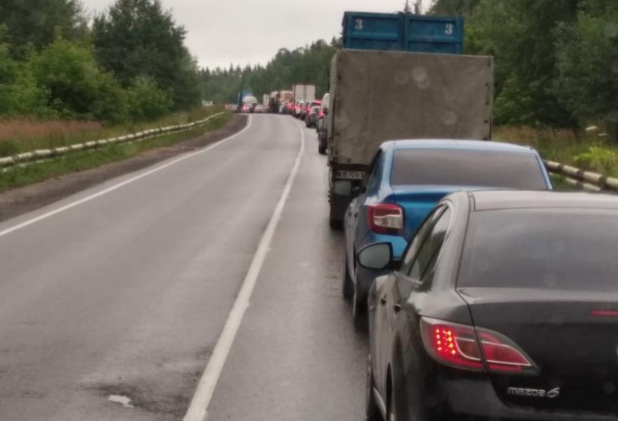 Пробки в твери сейчас на бежецком