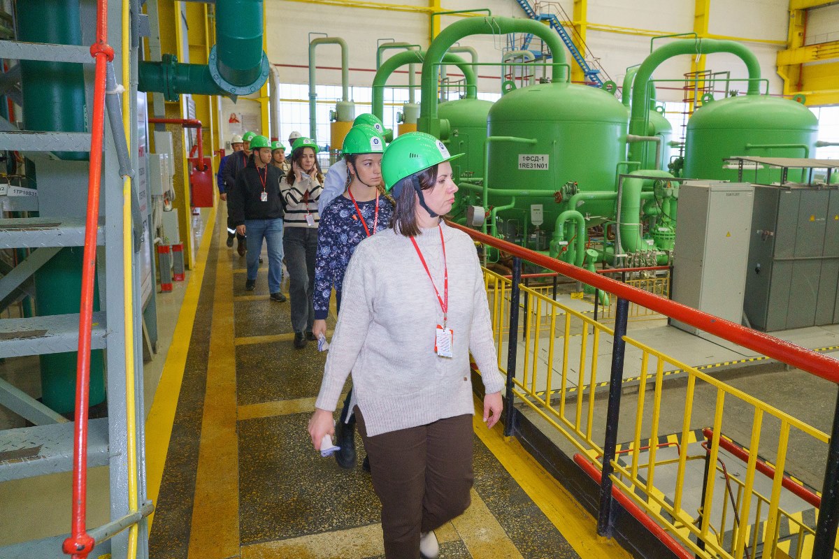 На Калининской АЭС  побывали молодые инженеры-проектировщики объектов атомной энергетики