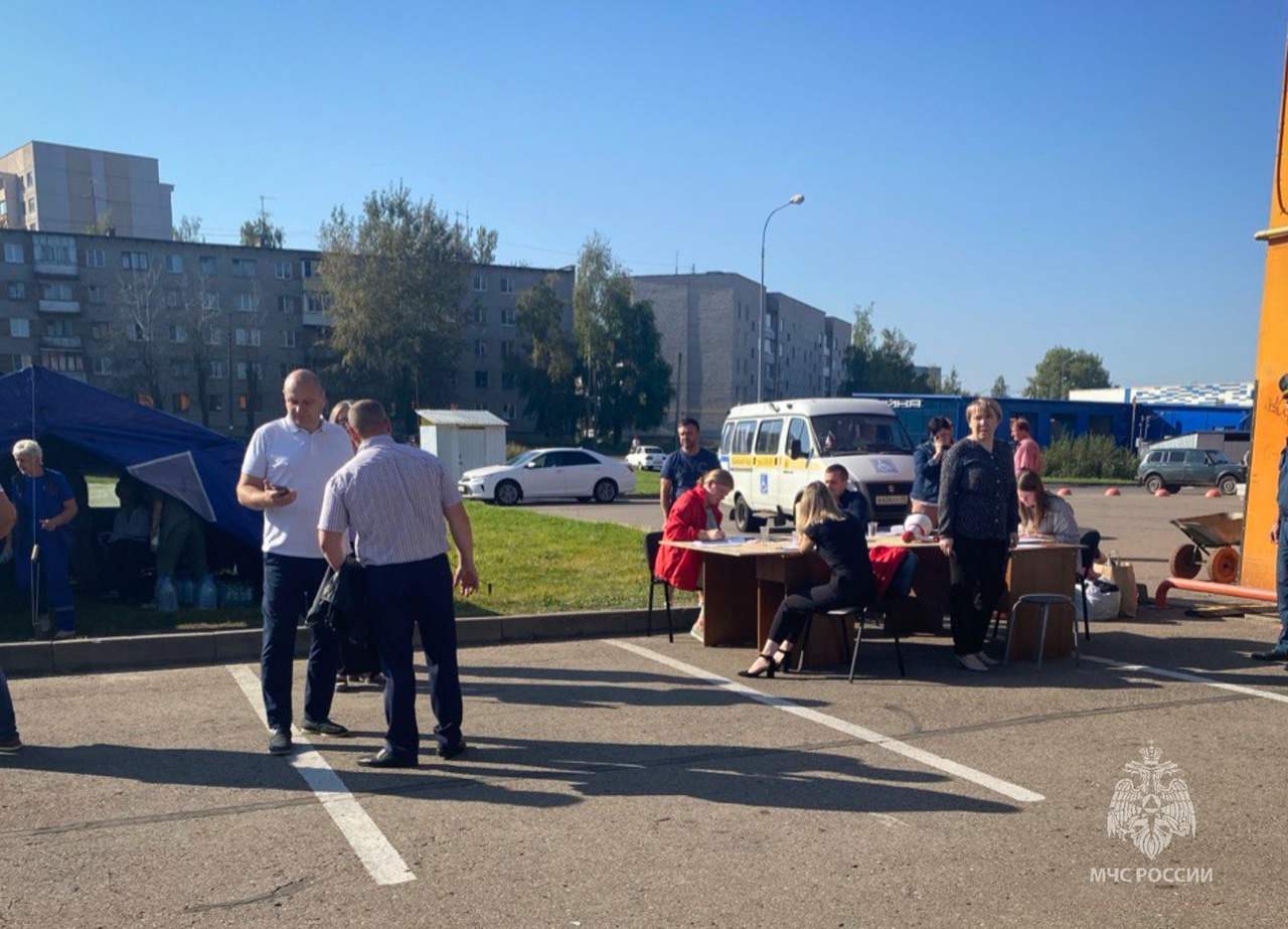 Часть жителей Торопца Тверской области эвакуированы в Псковскую область