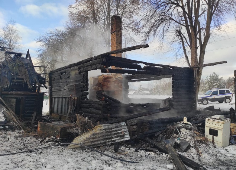 В Тверской области на пожаре погиб мужчина