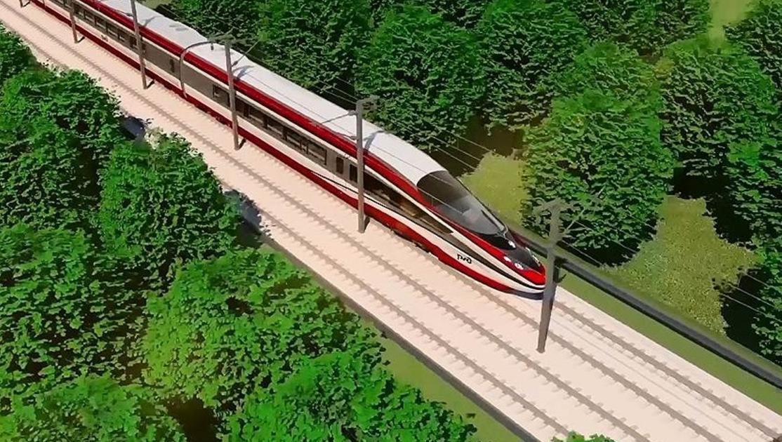 Скоростная железная дорога москва санкт петербург проект