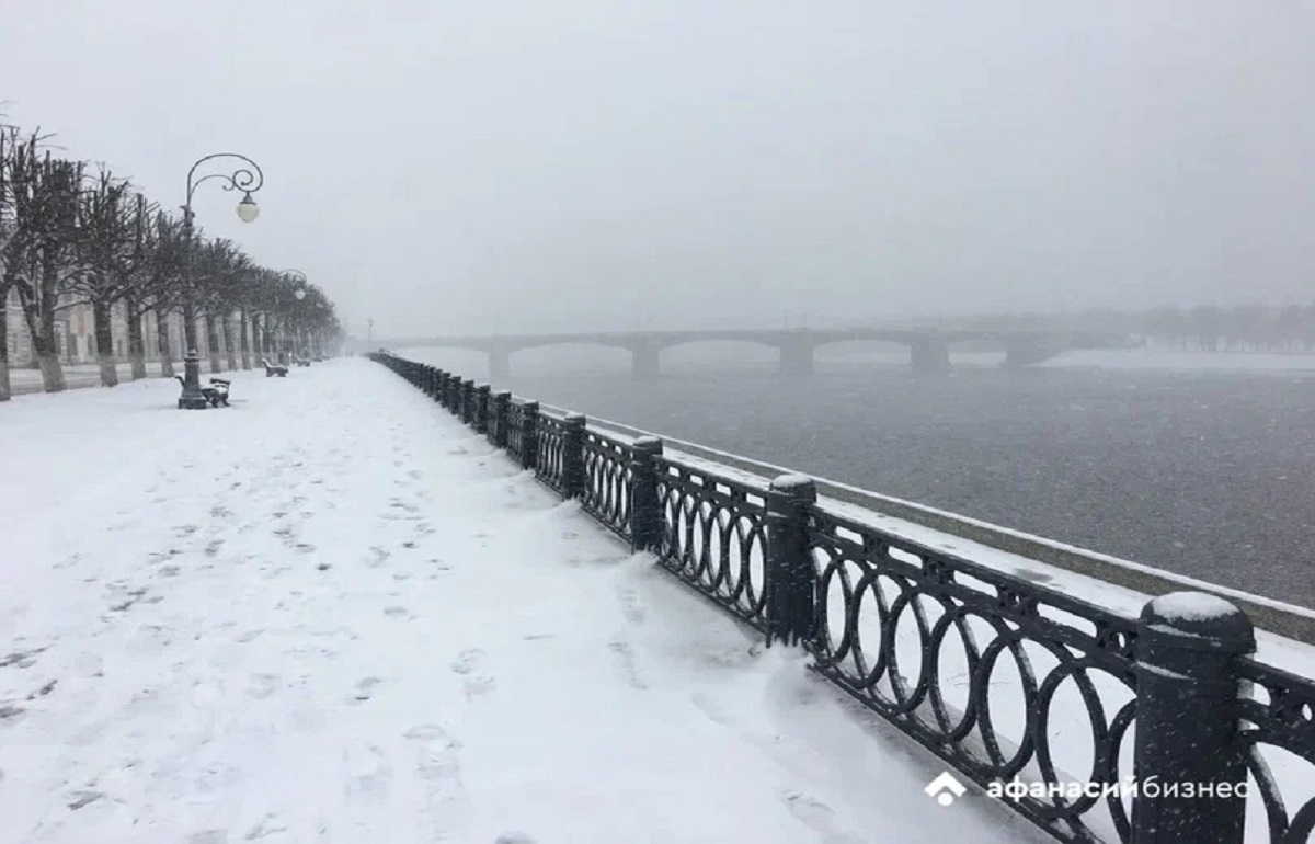 Жителей Тверской области предупреждают о сильном снегопаде и усилении ветра