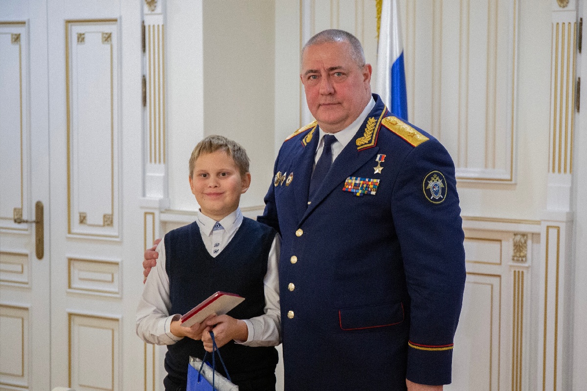 Тверскому школьнику вручили медаль «За высокую гражданственность»