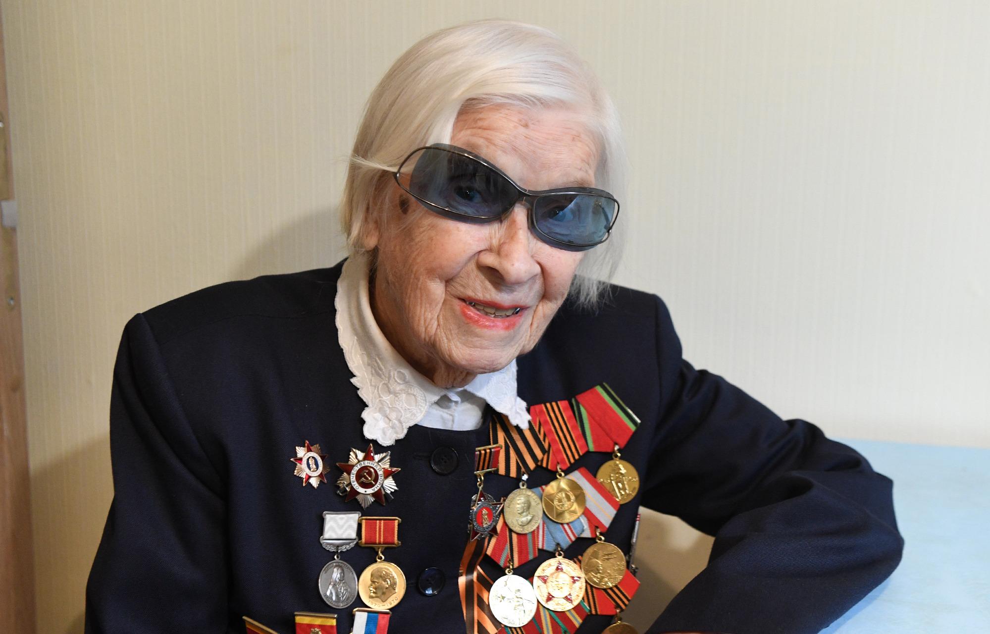 96 лет отмечает участница Великой Отечественной войны Мария Ивановна Потапова