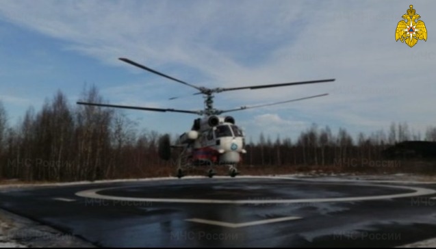 Вертолетом в Тверь доставили доставили пациентку районной больницы