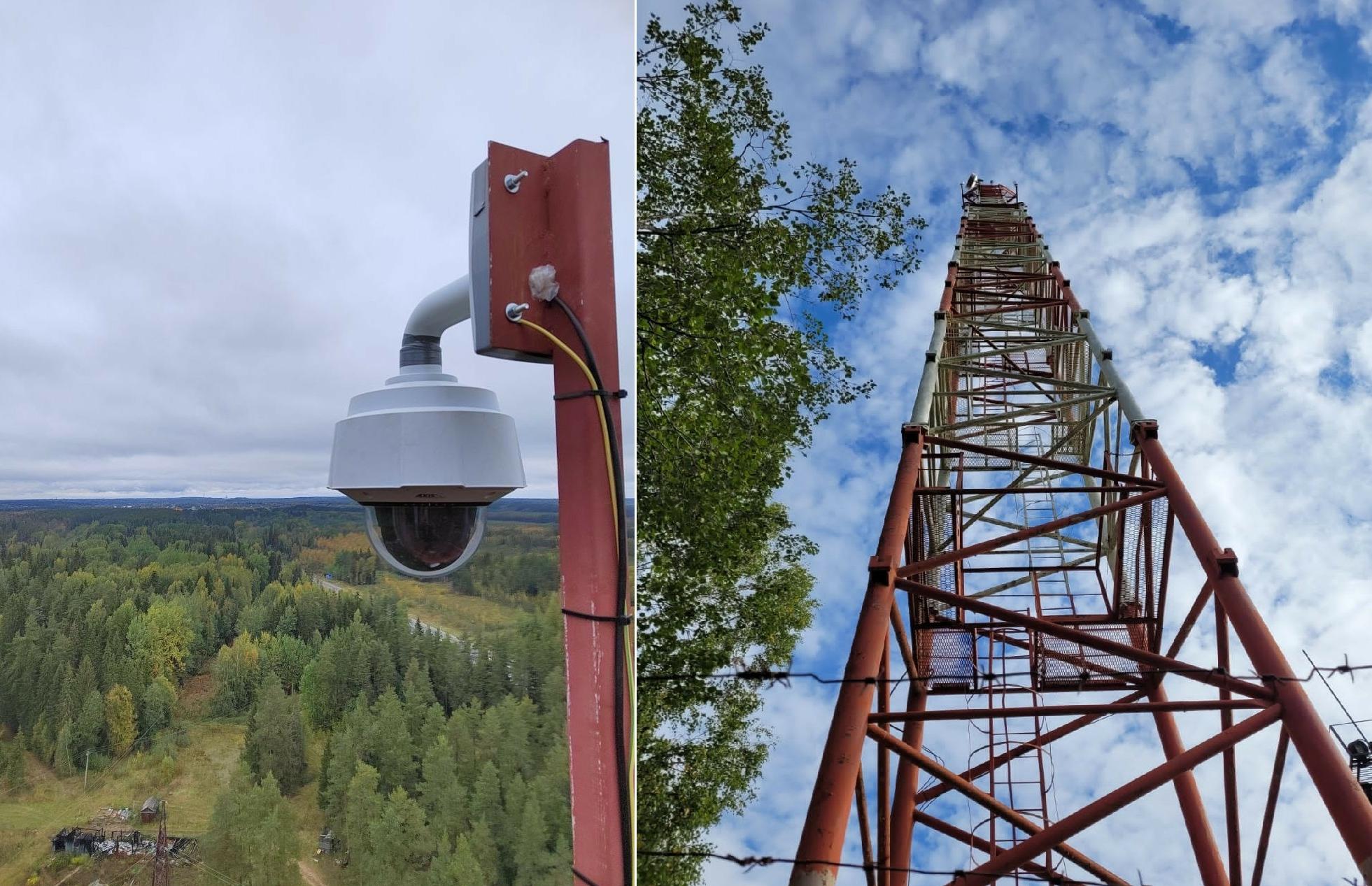 В трех районах Тверской области установлены умные видеокамеры для защиты тверских лесов от пожаров
