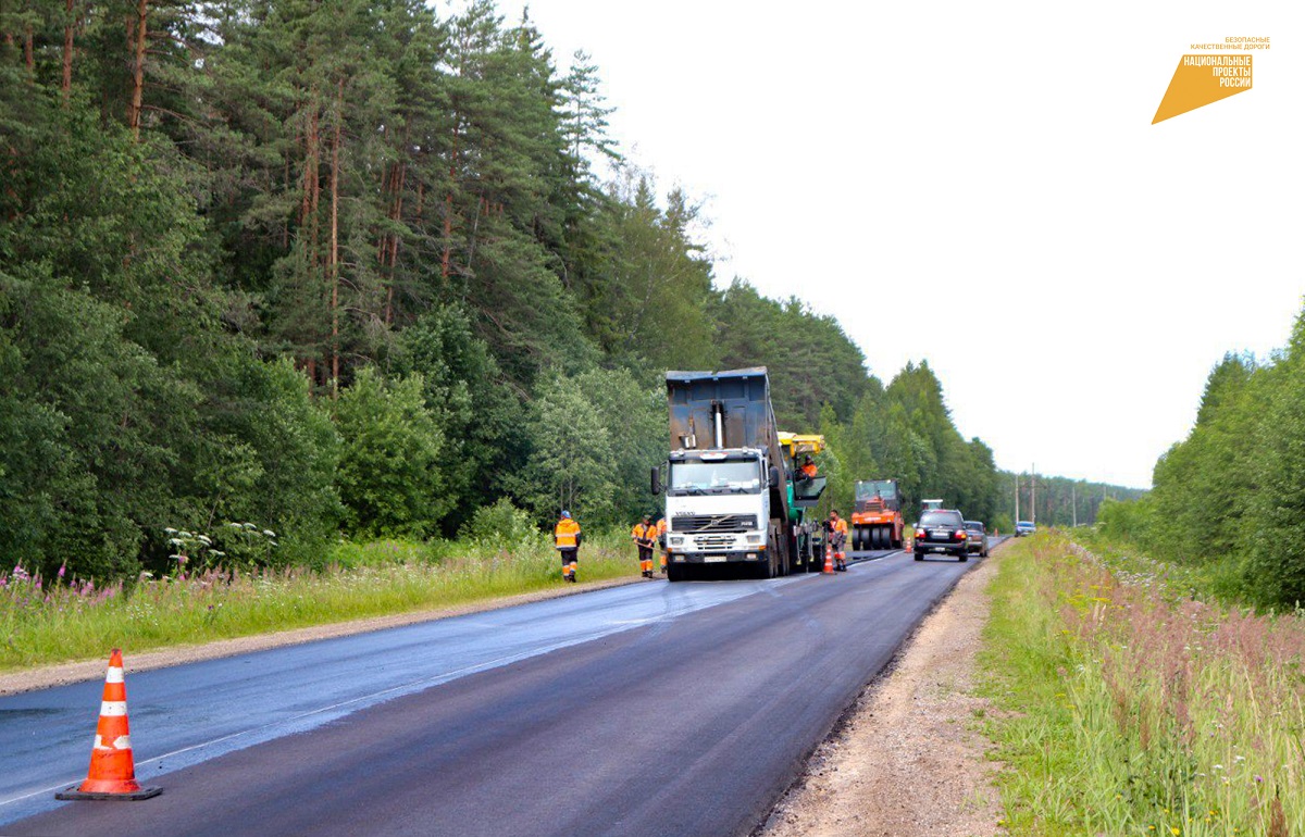 Начался второй этап ремонта автодороги Торжок – Высокое – Берново – Старица
