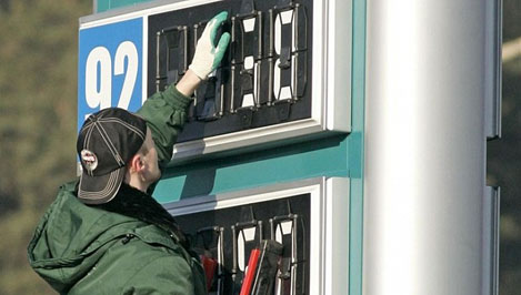 В Твери средняя цена на бензин выше, чем в целом по России