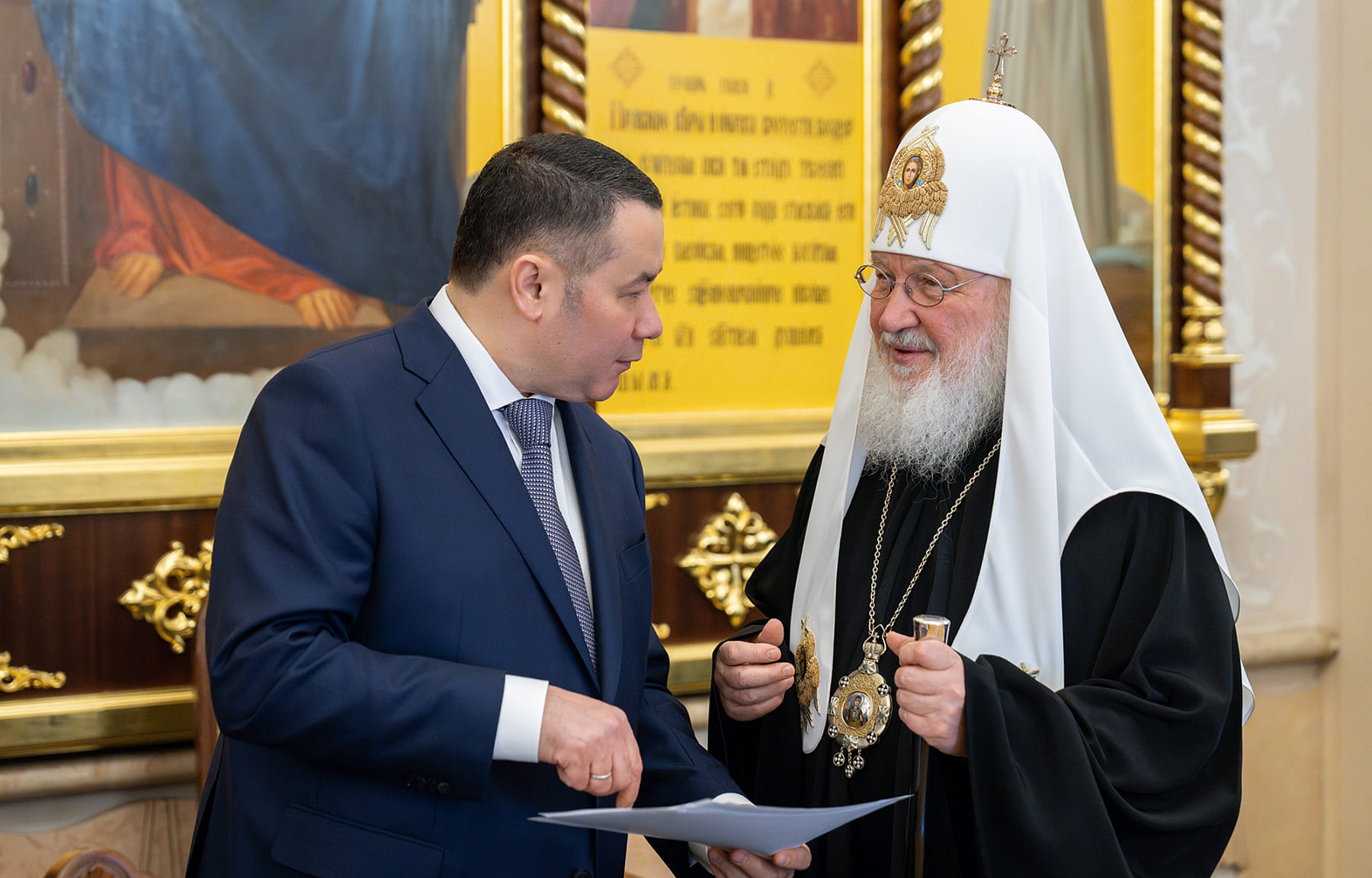 Губернатор Игорь Руденя принял участие в заседании оргкомитета празднования 100-летия со дня кончины святителя Тихона