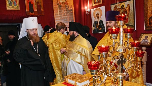 В Твери в Жёлтиковом Успенском мужском монастыре прошло первое за 100 лет богослужение