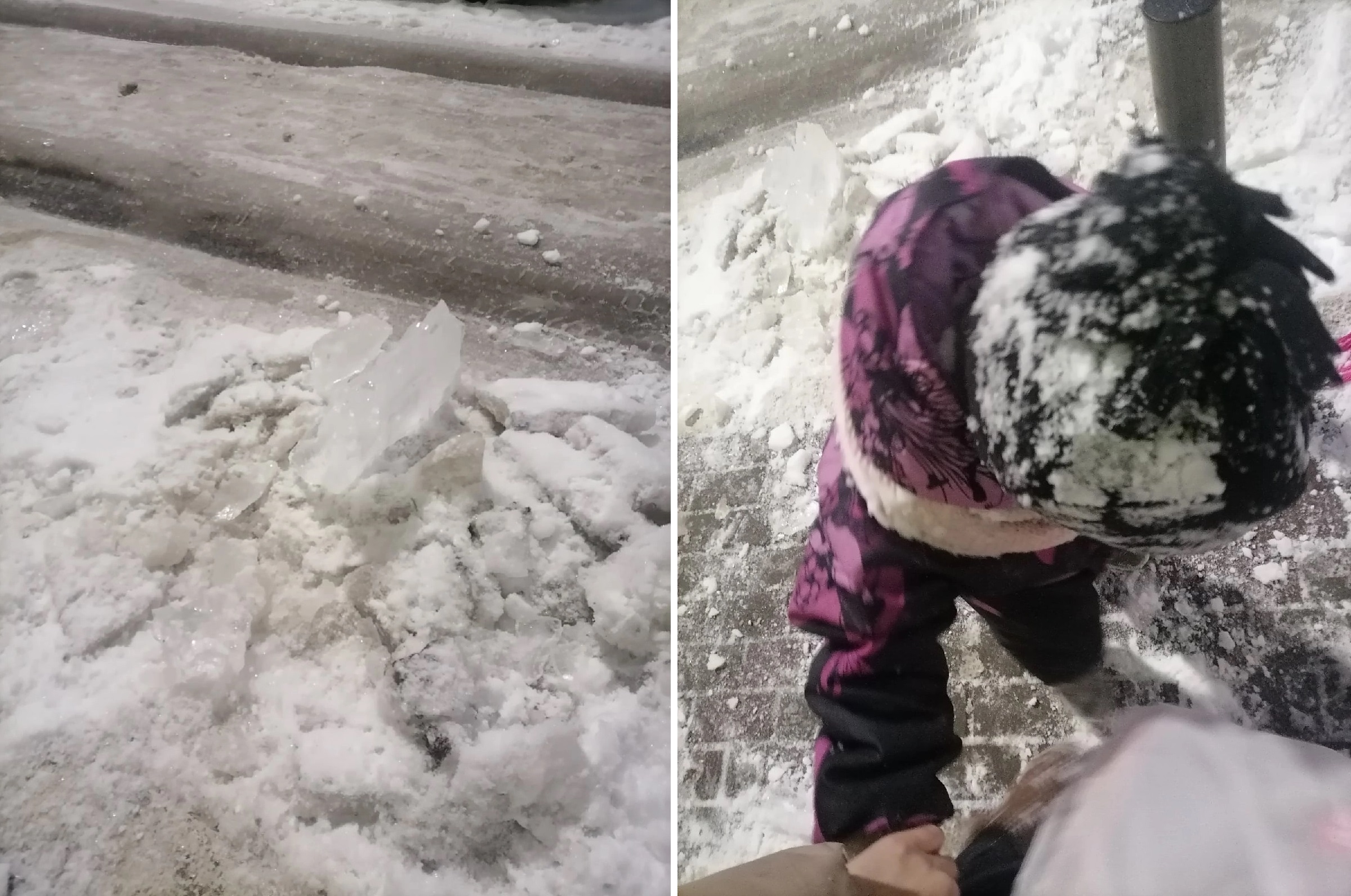 В Твери с крыши многоэтажки глыба льда упала на ребенка | 09.02.2022 |  Тверь - БезФормата