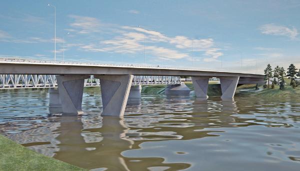 Игорь Руденя: проект Западного моста включает три моста