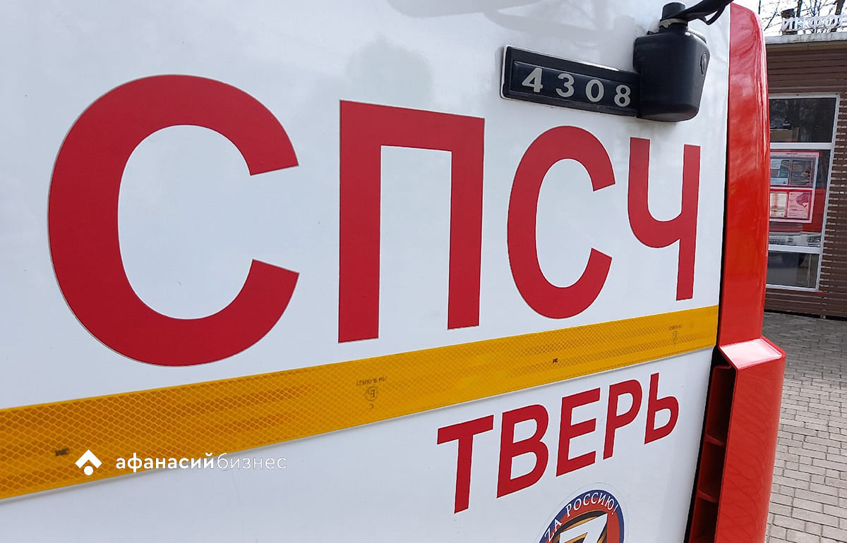 Пожарный поезд привлекали к ликвидации лесного пожара под Бологое в Тверской области