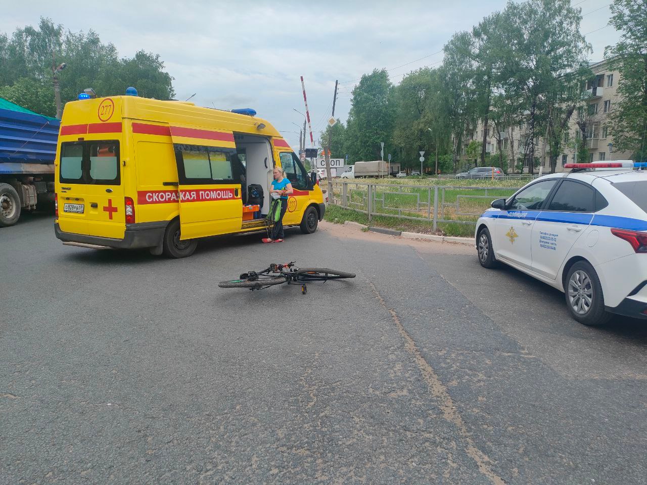 В Твери сбили велосипедиста