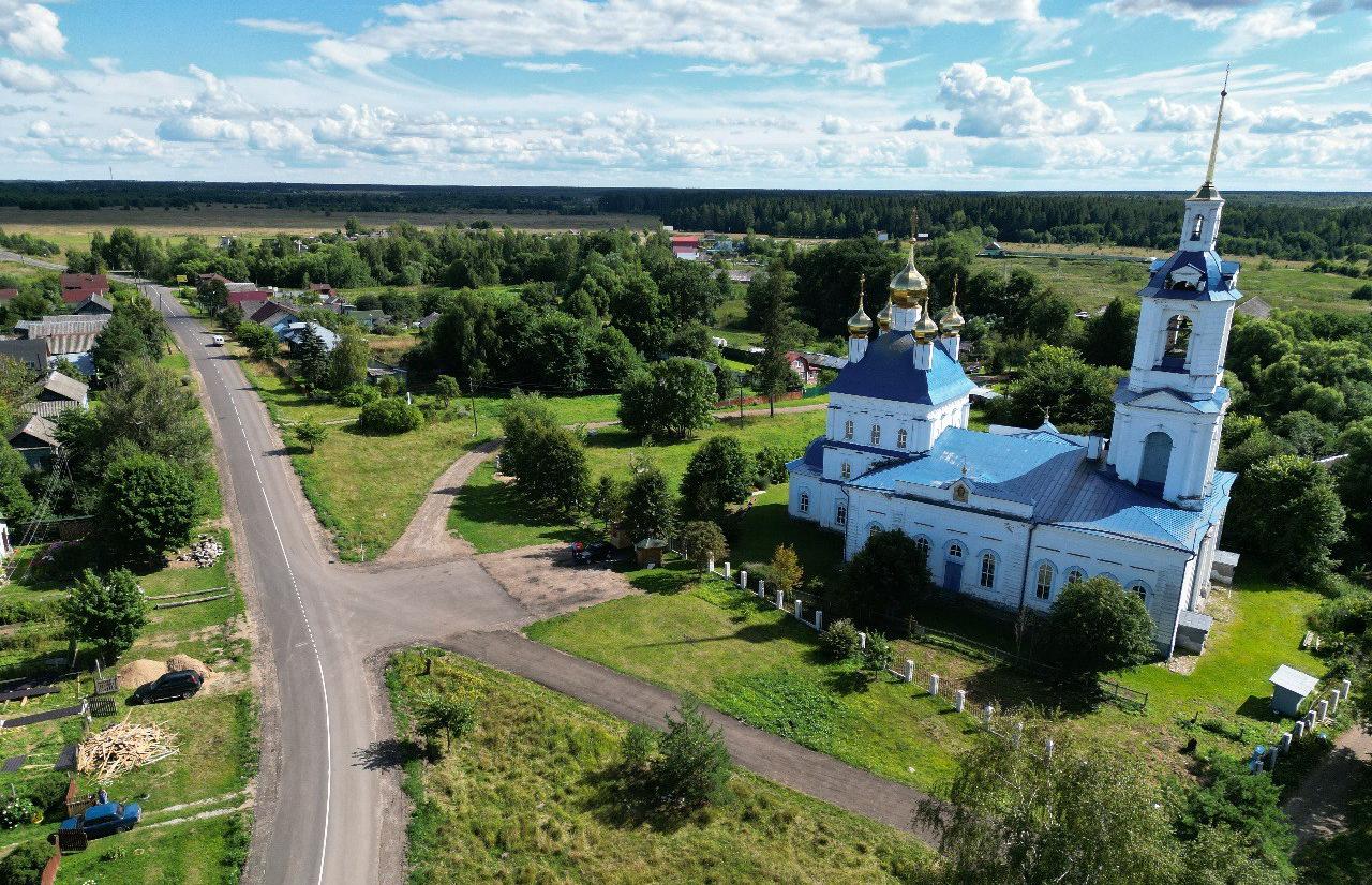 В Тверской области отремонтировали дорогу к старинной церкви - новости Афанасий
