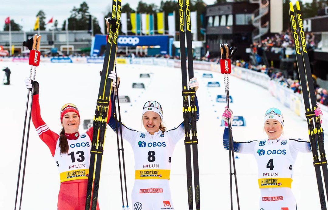 Доли секунды отделили Наталью Непряеву от «золота» спринта в Швеции