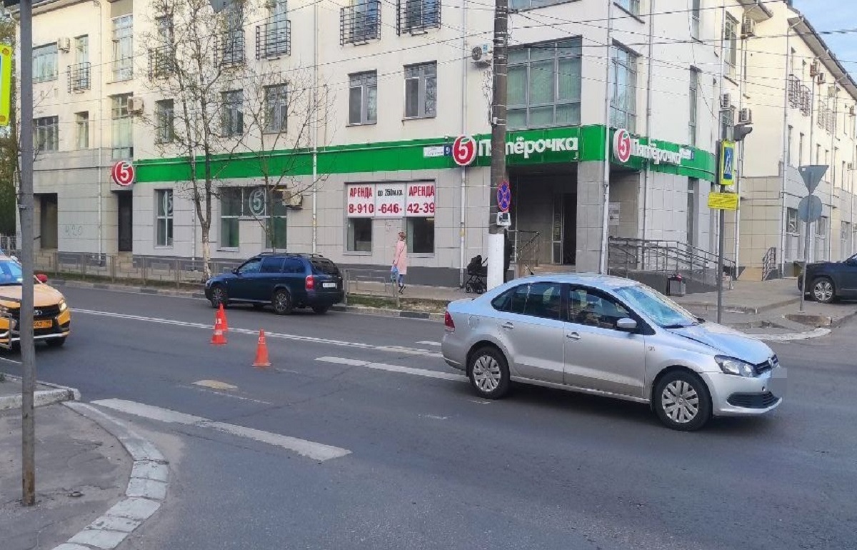 В Твери на улице Софьи Перовской сбили пешехода