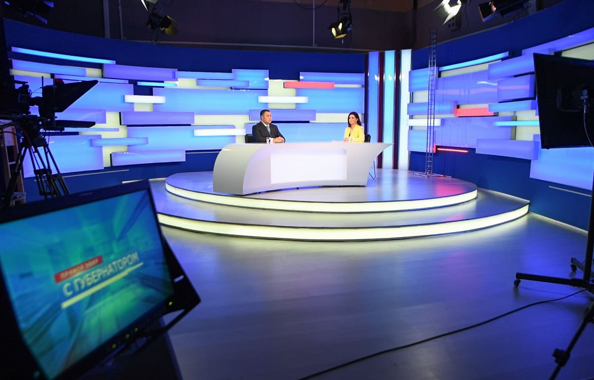 Губернатор Игорь Руденя ответит на актуальные вопросы в прямом эфире телеканала «Россия 24» Тверь 