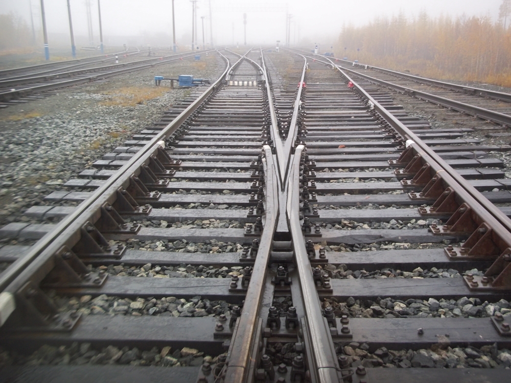 Житель Тверской области похитил 7 крестовин стрелочных переводов железнодорожных путей