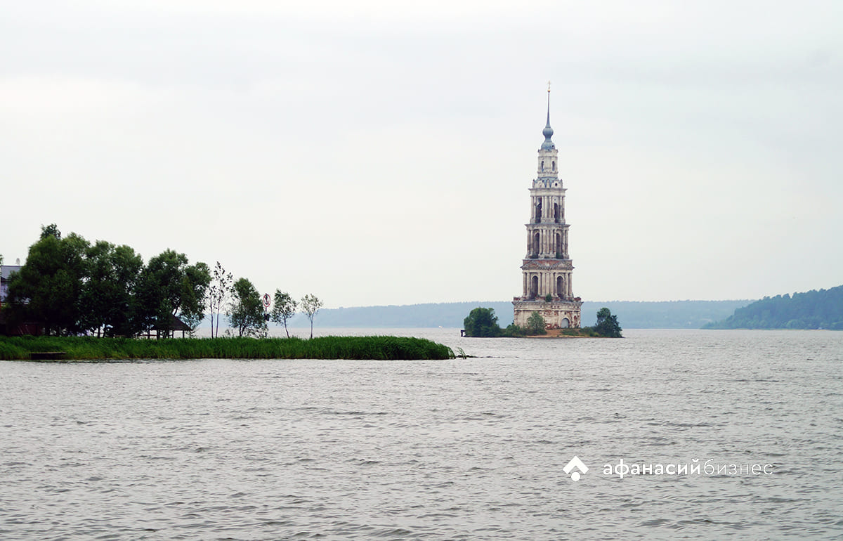 На затопленной колокольне в Калязине будут каждый час бить куранты