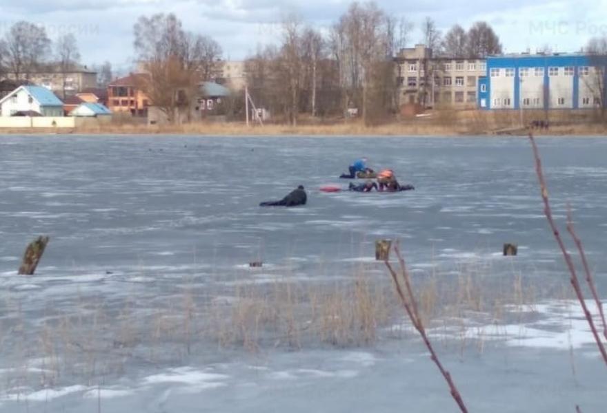 Двух провалившихся под лед детей спасли в Тверской области очевидцы и оперативные службы