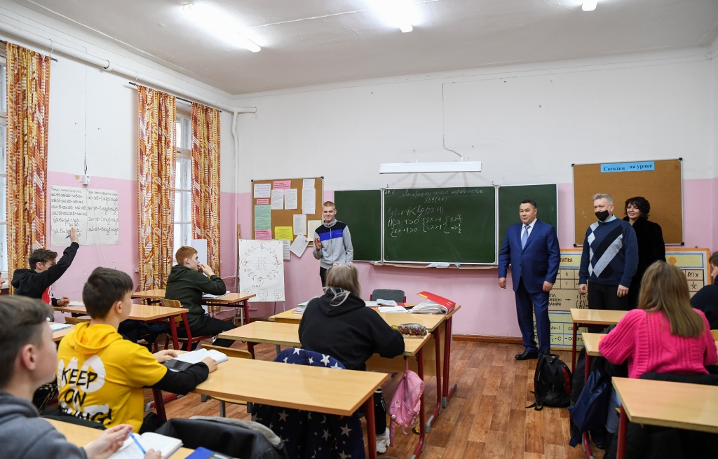Игорь Руденя пообщался со студентами Кувшиновского колледжа