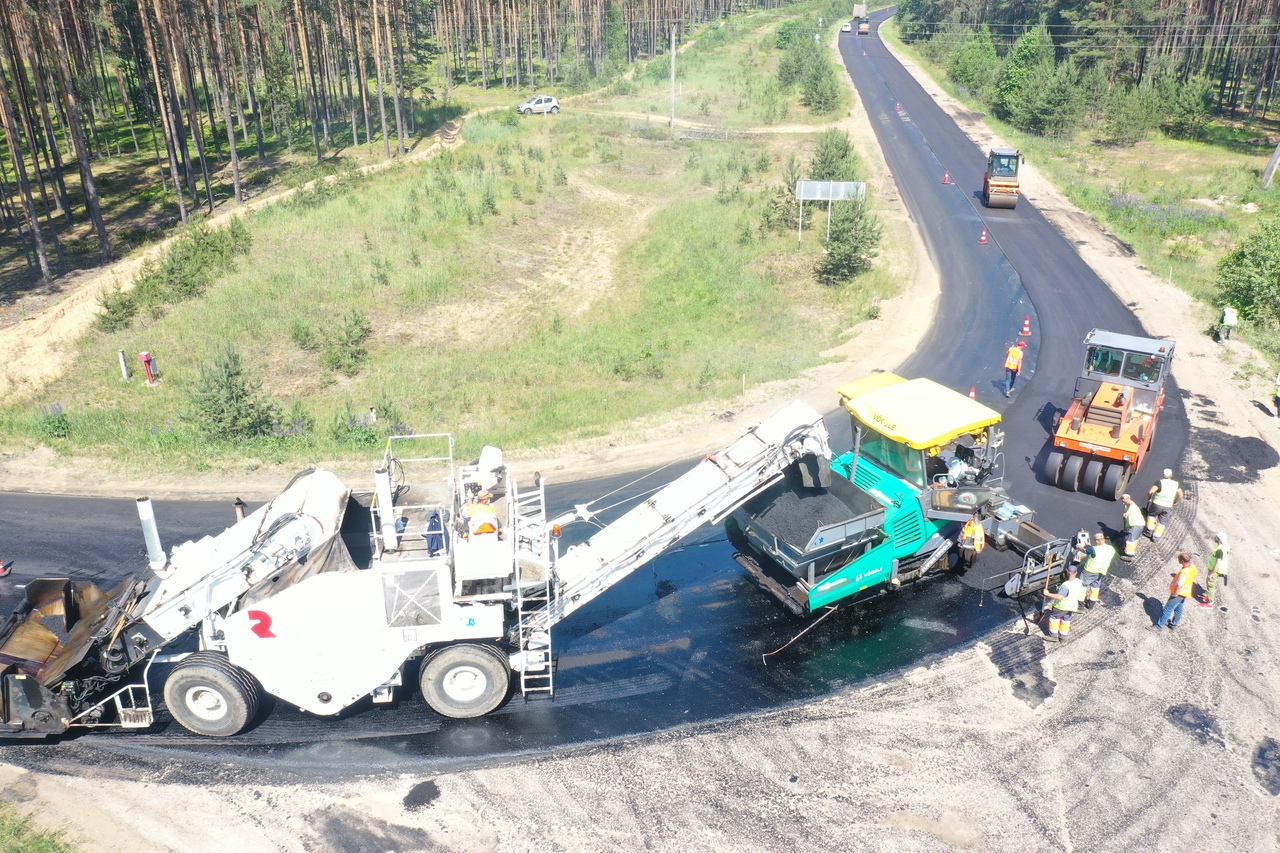 В Тверской области к середине июля отремонтировали 90% дорог по нацпроекту