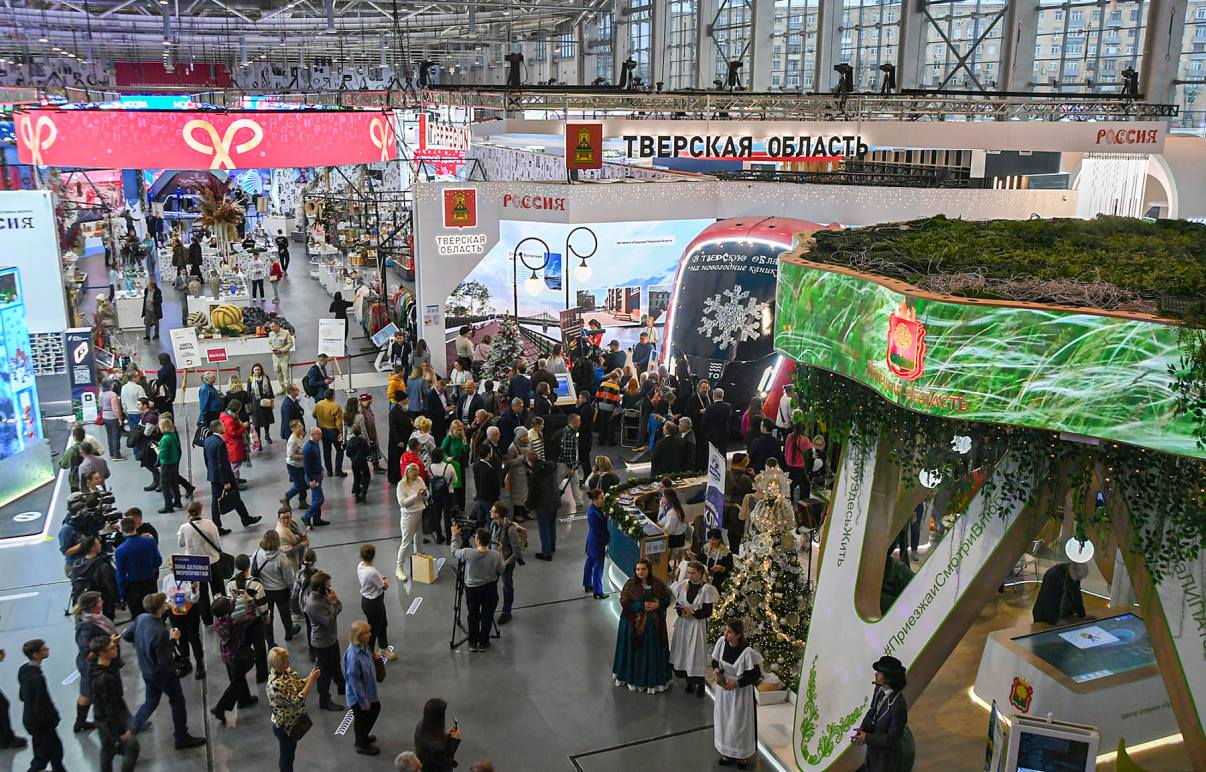 Более 5 тысяч гостей побывали на стенде Тверской области на выставке «Россия» на ВДНХ в дни новогодних каникул