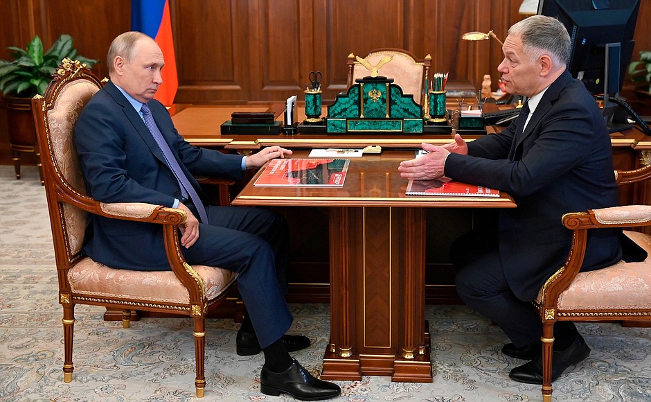 Владимиру Путину рассказали о ходе строительства северного обхода Твери