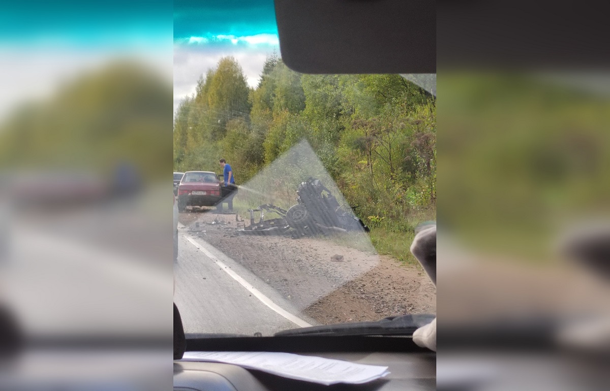 В аварии под Кувшиново погибла женщина-водитель