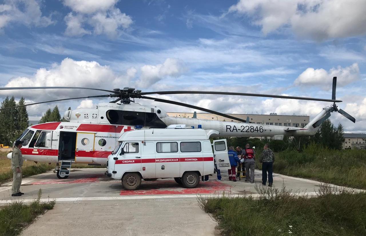 В трех районах Тверской области построят площадки для санитарных вертолетов