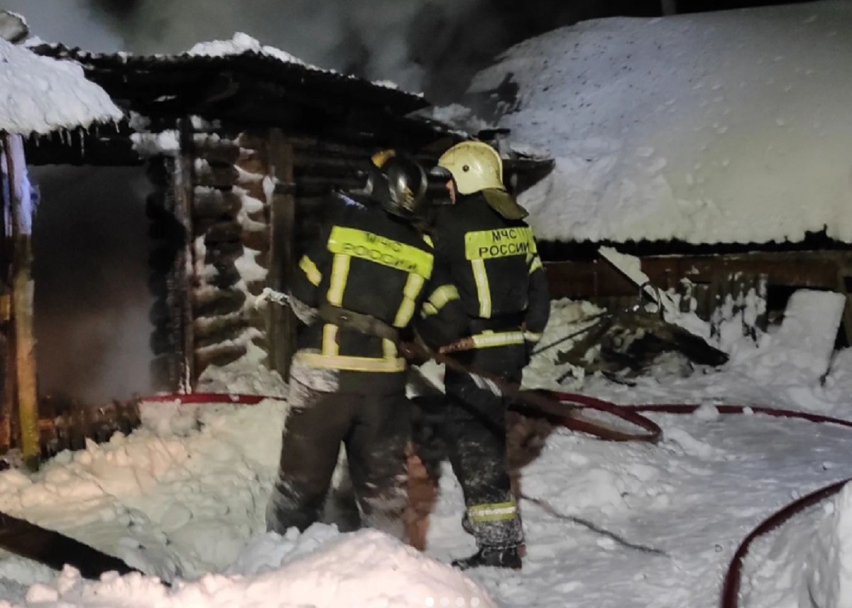 Жители деревни в Тверской области сообща предотвратили большой пожар