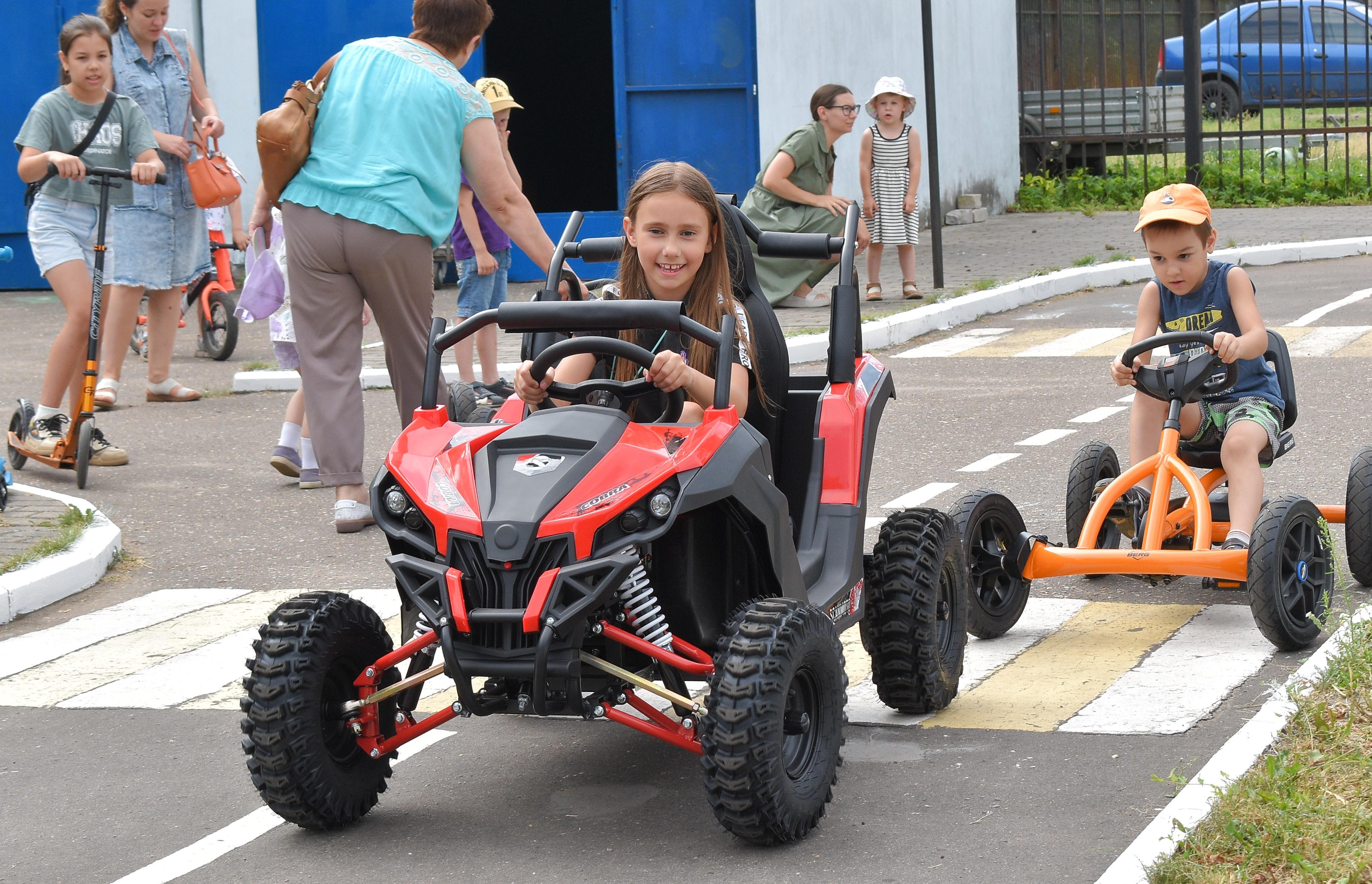 В Твери открылся «Автогородок» для детей и подростков