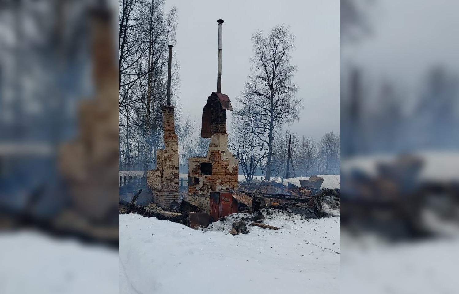 Один человек пострадал на пожаре в Тверской области