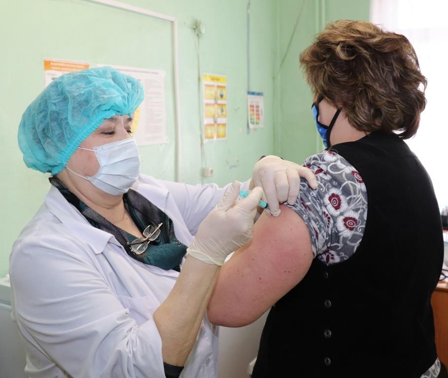 В Тверской области прививку от коронавируса получили 45 тысяч человек