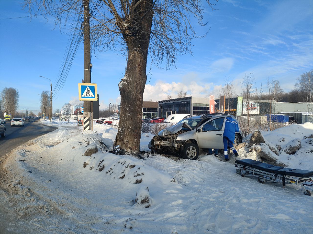 В ДТП в Твери пострадал один из водителей | 08.01.2023 | Тверь - БезФормата