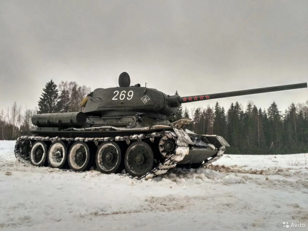 В Тверской области за 11 млн рублей продают танк на ходу