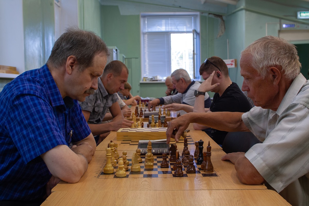Блицтурнир по шахматам, посвященный Дню физкультурника, прошел в ФОСКе Калининской АЭС