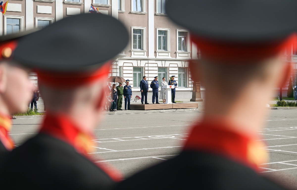 1 сентября более 500 будущих защитников Отечества начали учебу в Тверском суворовском военном училище