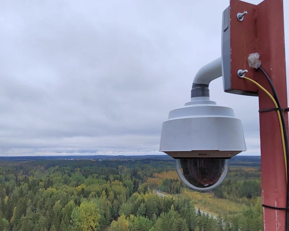 В Тверской области увеличено количество камер видеомониторинга пожарной обстановки в лесах