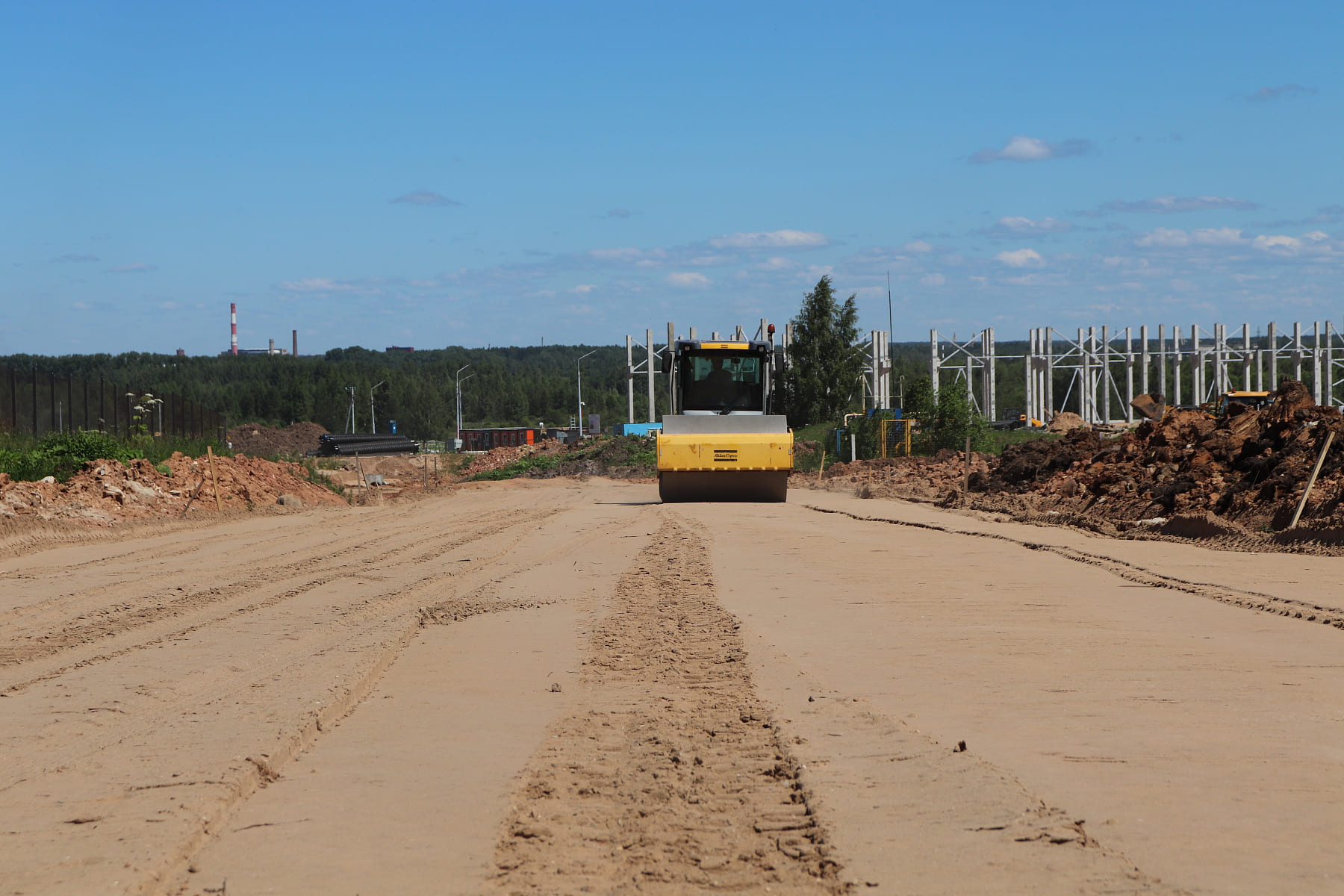 В Тверской области ведётся строительство дорог к инвестплощадкам