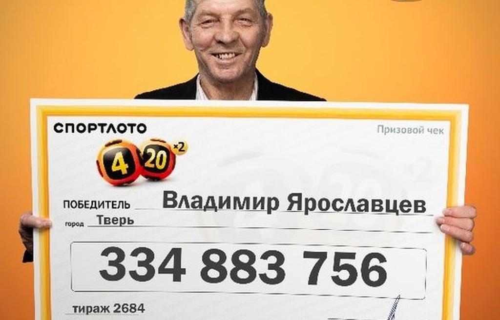 В топ-5 самых крупных выигрышей «Спортлото» оказался победитель из Тверской области