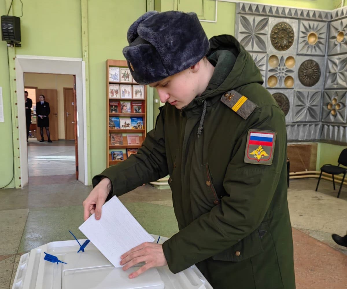 В Тверской области на выборах Президента РФ активно голосуют молодые избиратели 