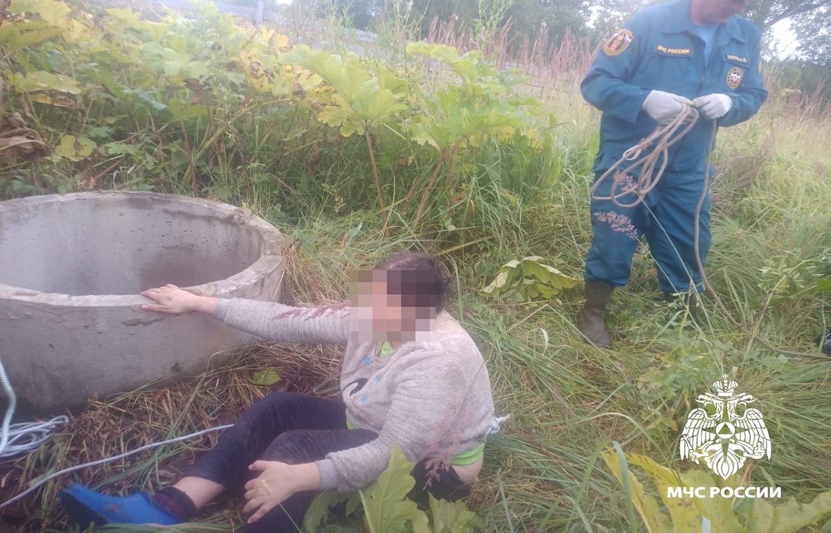 Жительница Кувшиново пошла за яблоками и провалилась в 13-метровый колодец